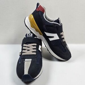 Moonstar C05 Sneakers Kids Sz 3 210 Navy Blue Retro Japanese Athletic Shoes